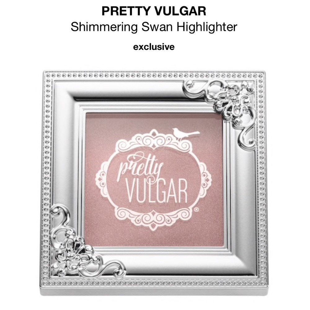 PRETTY VULGAR Shimmering Swan Highlighter Glow Up